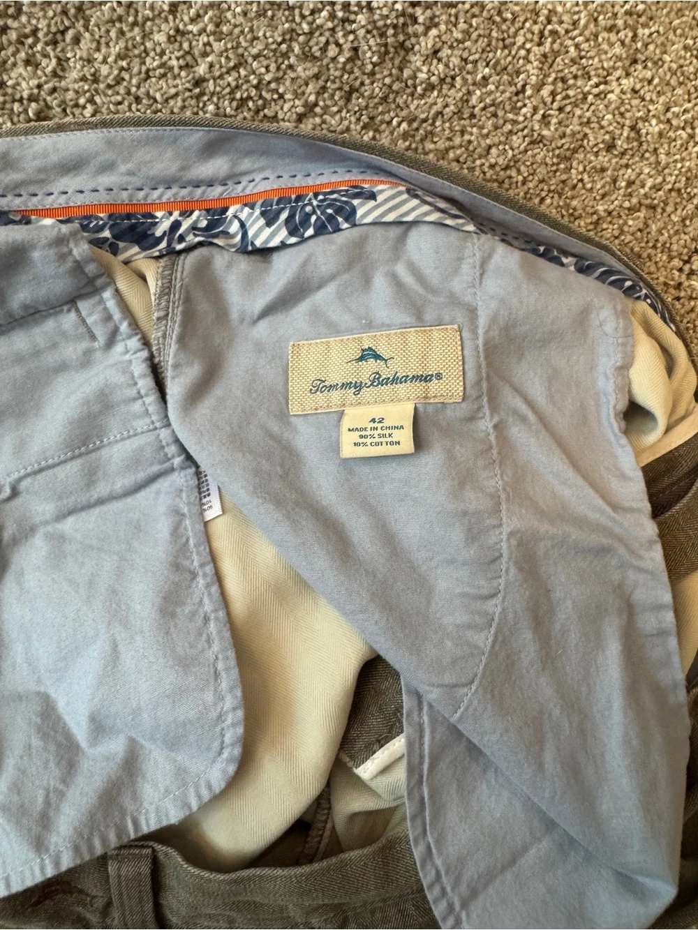 Tommy Bahama silk tommy